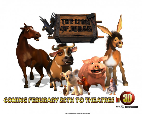 Обои картинки фото the, lion, of, judah, мультфильмы