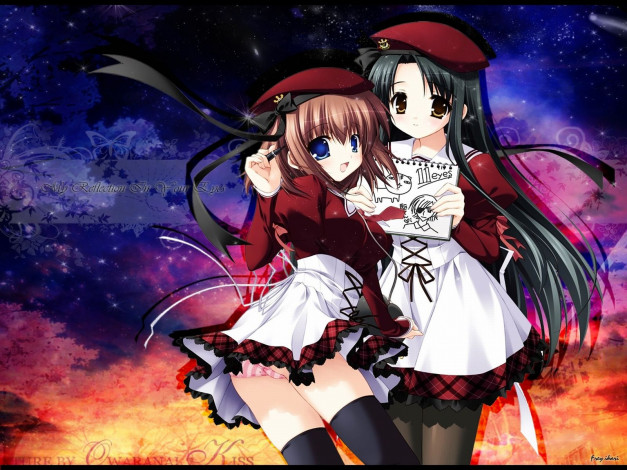 Обои картинки фото аниме, 11eyes