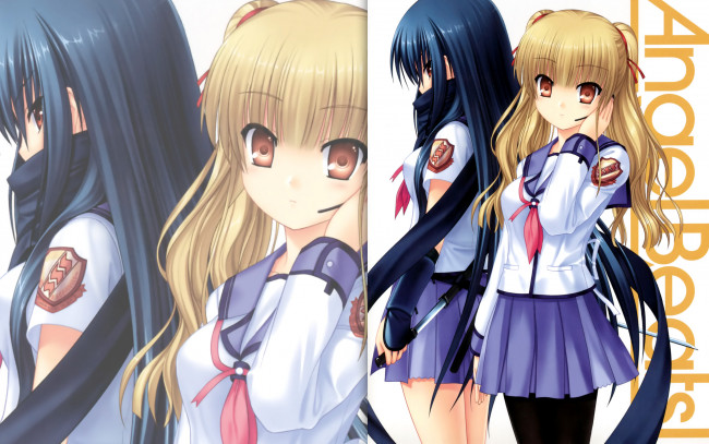 Обои картинки фото аниме, angel, beats