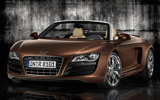 Обои картинки фото автомобили, audi, r8, spyder