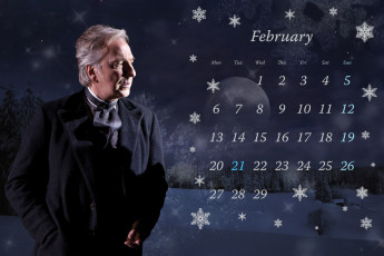 Картинка календари знаменитости актер алан рикман