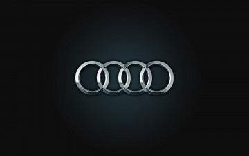 Картинка бренды авто мото audi logo black