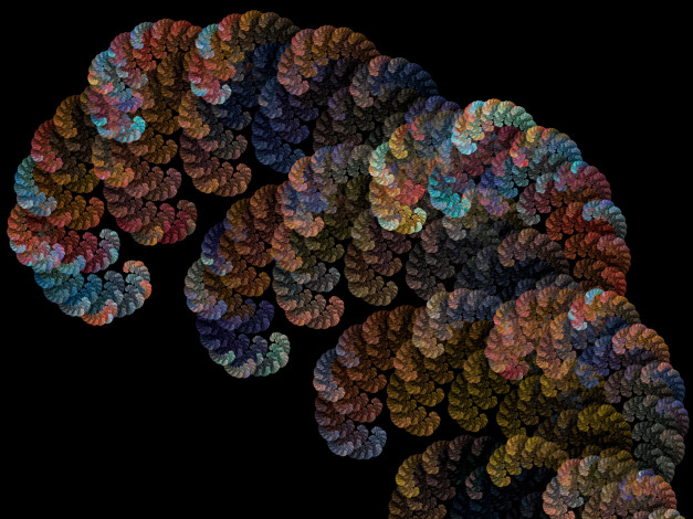 Обои картинки фото 3д, графика, fractal, фракталы, фон, узор