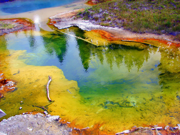 Обои картинки фото природа, вода, река, отражение