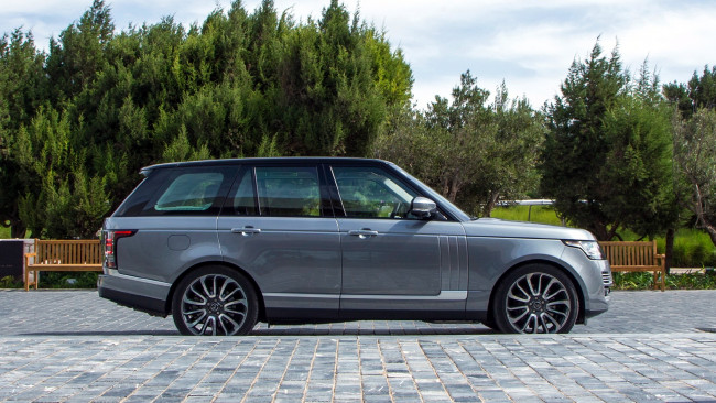 Обои картинки фото range, rover, автомобили, внедорожник, полноразмерный, класс, люкс, великобритания