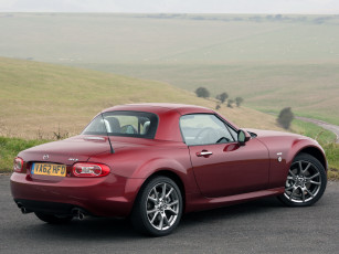 обоя автомобили, mazda, красны, 2013, nc2, venture, roadster-coupe, mx-5