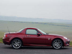 обоя автомобили, mazda, mx-5, nc2, venture, roadster-coupe, красны, 2013