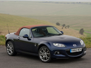 Картинка автомобили mazda синий 2013 nc2 venture roadster mx-5