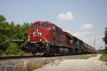 Картинка техника поезда локомотив дорога железная рельсы