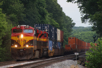 Картинка техника поезда локомотив рельсы дорога железная