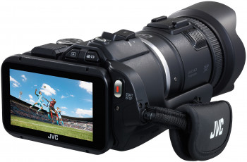 обоя jvc gc-px100b, бренды, jvc, цифровая, фотокамера, дисплей