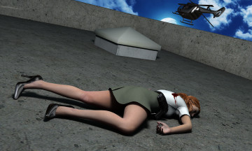 Картинка black+attack 3д+графика fantasy+ фантазия девушка