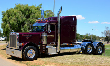 обоя peterbilt, автомобили, motors, company, сша, седельные, тягачи, классические, грузовики