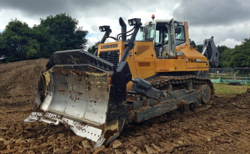 Картинка new+pr764 техника бульдозеры бульдозер ковш мощь