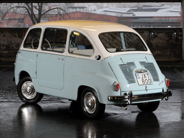 Обои картинки фото автомобили, fiat, multipla
