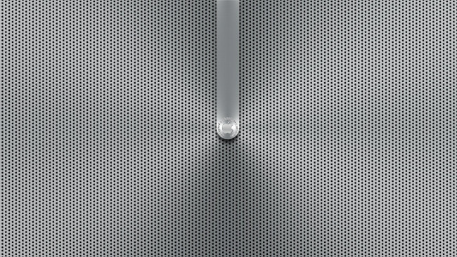 Обои картинки фото компьютеры, apple, яблоко, стальной, серый, фон