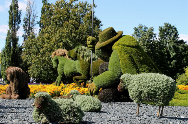 Обои картинки фото природа, парк, выставка, ботанический, сад, калифорния, квебек, монреаль