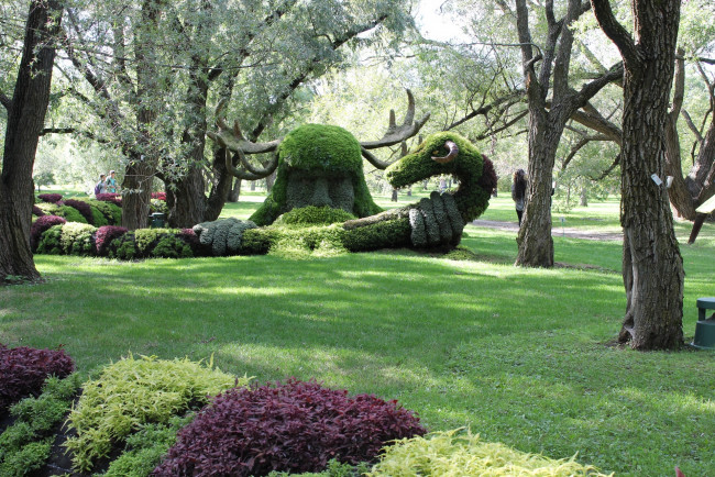 Обои картинки фото природа, парк, выставка, ботанический, сад, квебек, монреаль, калифорния