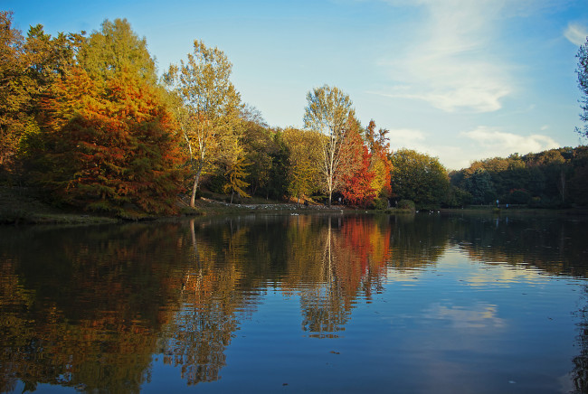 Обои картинки фото природа, пейзажи, отражение, пейзаж