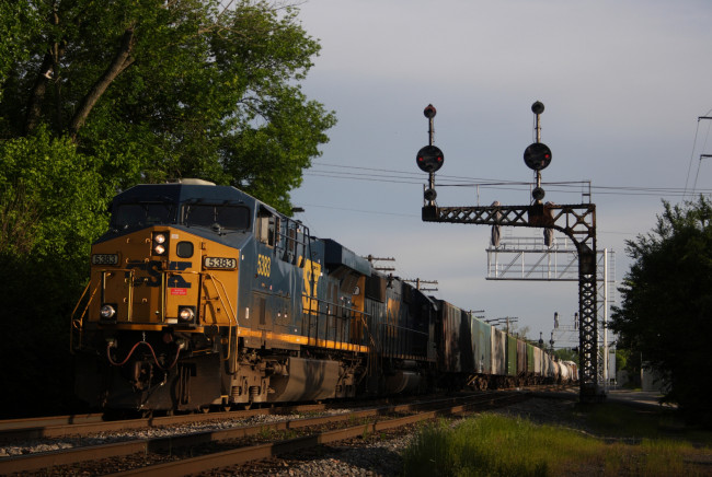 Обои картинки фото техника, поезда, локомотив, рельсы, дорога, железная