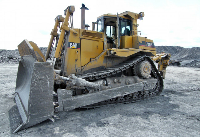 Обои картинки фото d9r powharnal occs, техника, бульдозеры, бульдозер, ковш, мощь