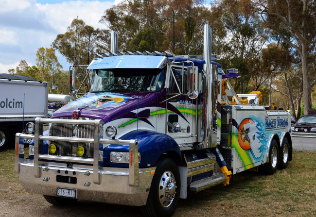 Обои картинки фото kenworth, автомобили, автобусы, truck, company, сша