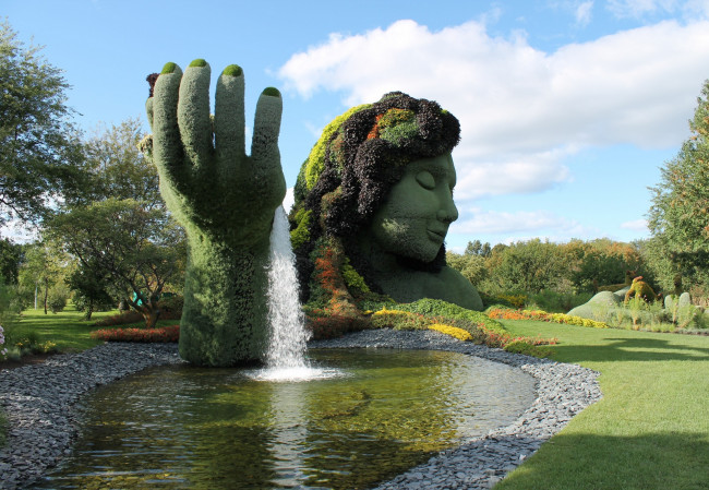 Обои картинки фото природа, парк, монреаль, ботанический, сад, выставка, калифорния, квебек