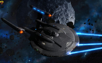 Картинка космос арт вселенная полет космический корабль планета