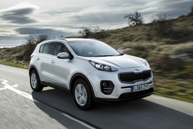 Обои картинки фото автомобили, kia, 2016г, ql, first, edition, sportage