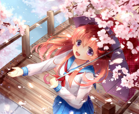 Картинка аниме gekkan+shoujo+nozaki-kun sakura chiyo