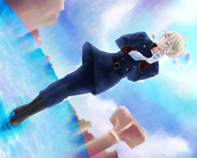 Картинка аниме aldnoah+zero slaine troyard