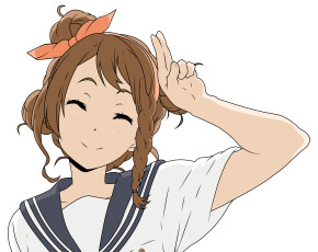 Картинка аниме hyouka sawakiguchi misaki