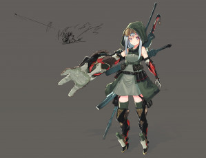 Картинка аниме оружие +техника +технологии oota youjo