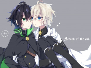 Картинка аниме owari+no+seraph юичиро микаэла
