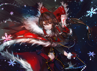 Картинка аниме touhou hakurei reimu