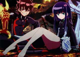 Картинка аниме shounen+onmyouji rokuro enmado