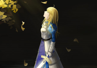Картинка аниме fate stay+night saber