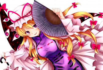 Картинка аниме touhou yakumo yukari