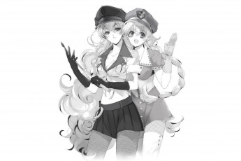 Картинка аниме tengen+toppa+gurren-lagann девушки