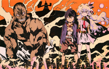 Картинка аниме tengen+toppa+gurren-lagann симон ния