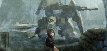 Картинка аниме оружие +техника +технологии oota youjo