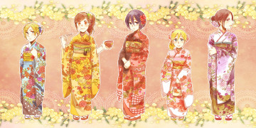 Картинка аниме shingeki+no+kyojin девушки