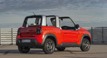 Картинка citroen+e-mehari+red+2017 автомобили citroen ds 2017 red e-mehari