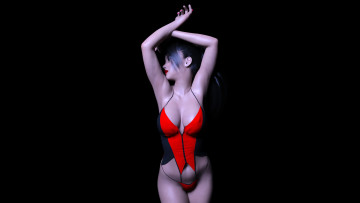 Картинка 3д+графика люди+ people фон взгляд девушка