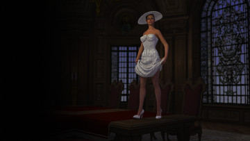 Картинка 3д+графика люди+ people фон взгляд девушка