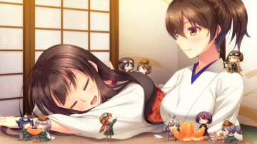 Картинка аниме kantai+collection imachireki