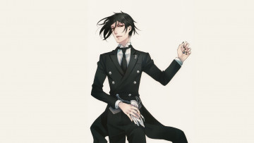 Картинка аниме kuroshitsuji sebastian michaelis