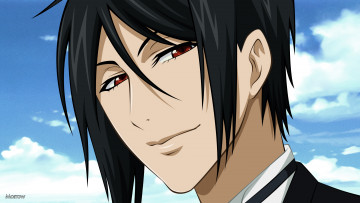 Картинка аниме kuroshitsuji sebastian michaelis