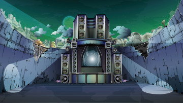 Картинка аниме музыка bushclover coba