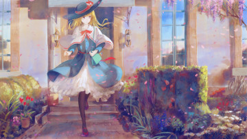 Картинка аниме touhou alice margatroid